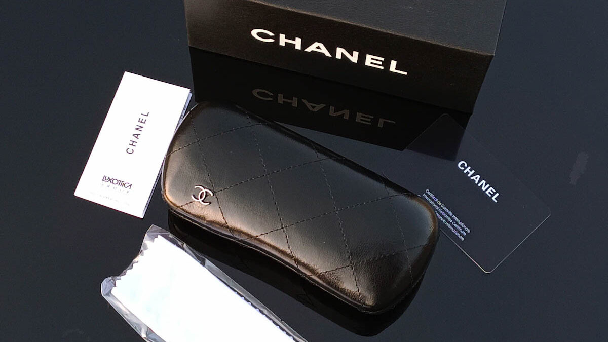 CHANEL シャネル サングラス ブラック ゴールド ココマーク