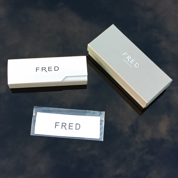 FRED glasses box