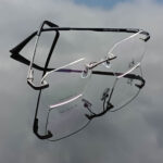 Glasses Frame In Hexagon Shape - Image 2