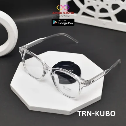 transparent frame glasses