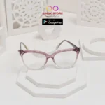 cat eye glasses transparent 2