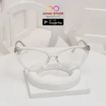 transparent cat eye glasses