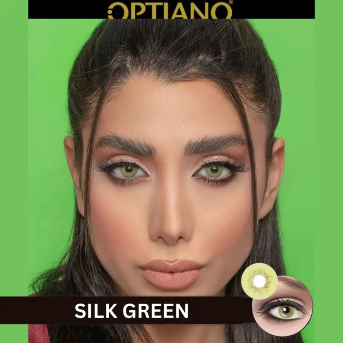 optiano lenses silk green