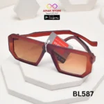 brown sunglasses