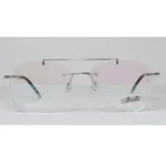 rimless glasses