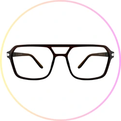 square glasses frame icon